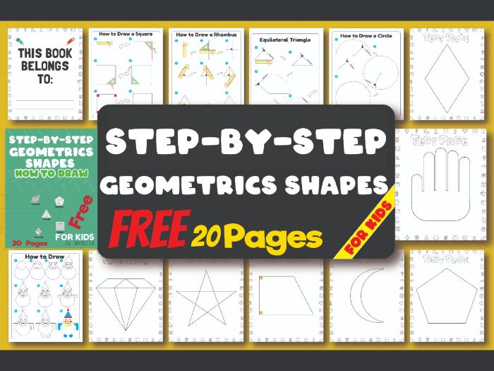 Step-by-Step Geometric Shapes | Free
