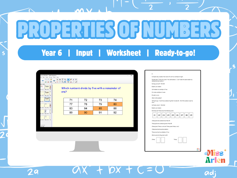 Year 6 Number Properties Reasoning