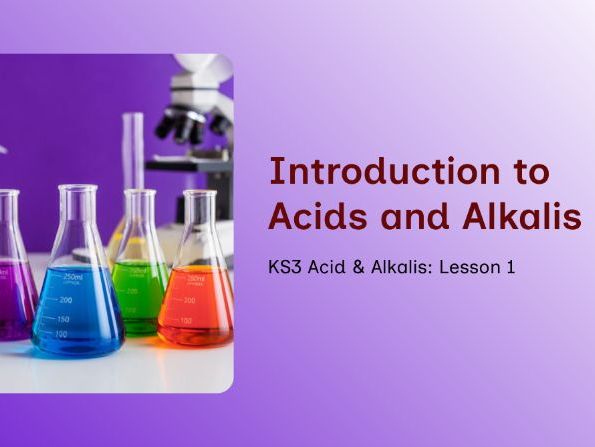 KS3 - Acids & Alkalis - Hazard Symbols, Safety & Everyday Acids and Alkalis