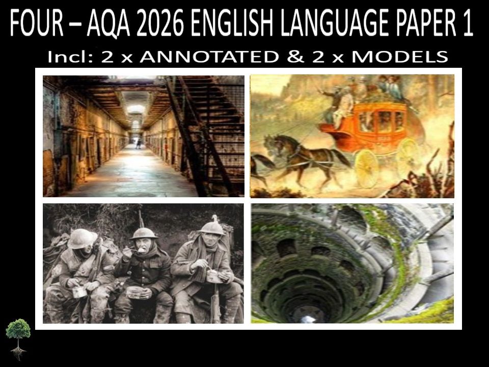 FOUR - AQA PAPER 1 | 2026 FULL MOCKS | ANNOTATED  |  MODELS