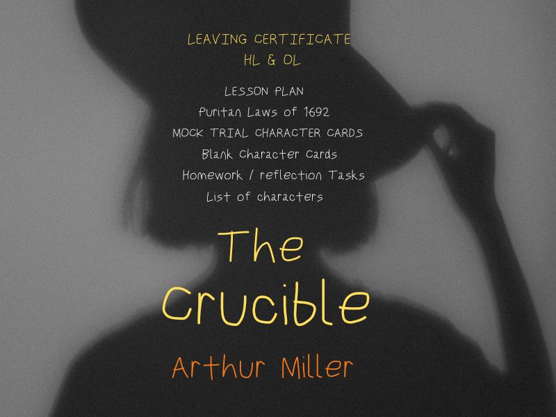 The Crucible Mock Trial lesson