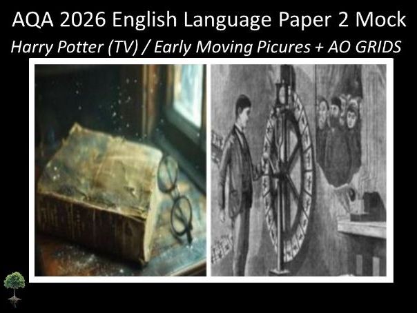 One AQA 2026 GCSE English Language Paper 2 Mock | AO Grids - (Har)