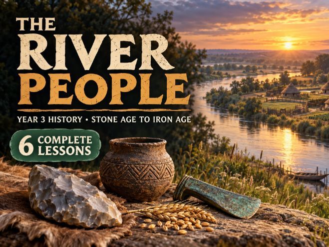 The River People: Six Year 3 History Lessons | Stone Age to Iron Age