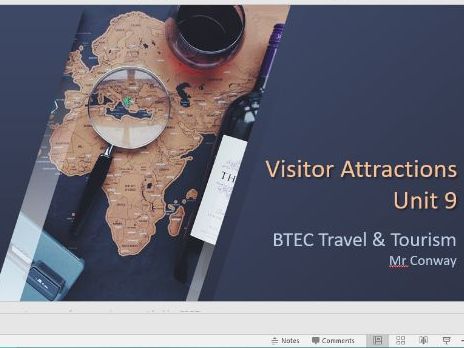 BTEC Level 3 - Travel & Tourism - Unit 9 - Visitor Attractions (full unit content)