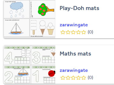 Early Years resources