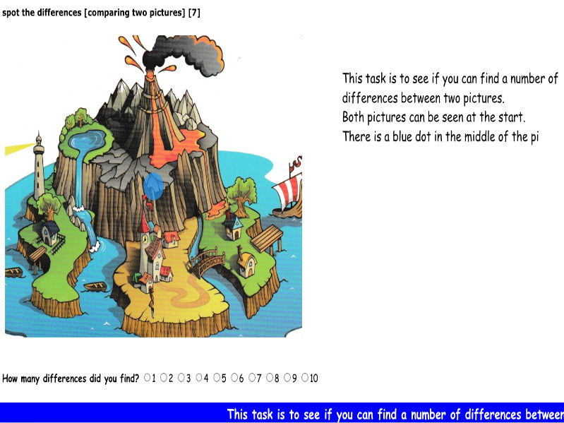 spot the differences [comparing two pictures] [7]