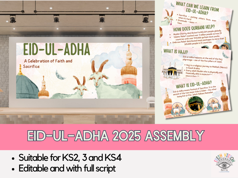 Eid-ul-Adha Assembly – KS3/KS4 (12-Slide Assembly for UK Secondary Schools)