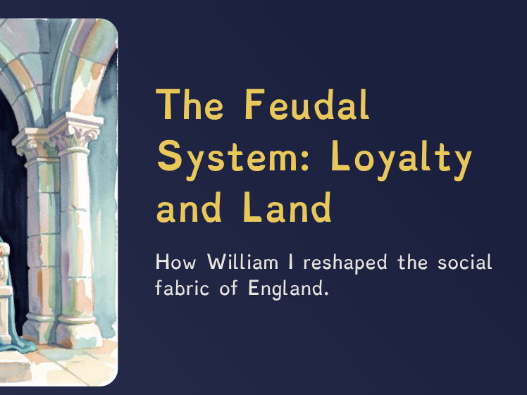 KS3  - The Normans - The Feudal System