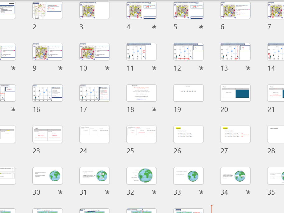 Geography Skills Booster Lesson 2 – 6-Figure Grid References, Mode, and Latitude/Longitude