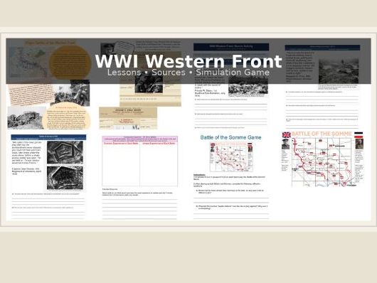 Battles of the Western Front: Verdun, the Somme, Passchendaele + Strategy Board Game