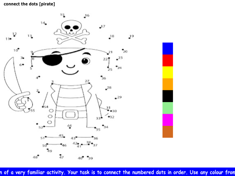 connect the dots [pirate]