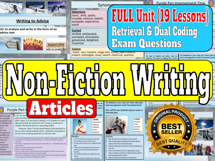 Non-Fiction Writing Articles