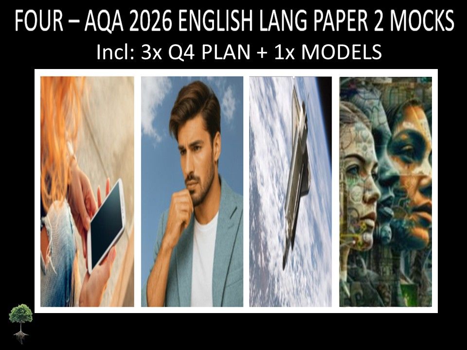 FOUR - AQA PAPER 2 | 2026 FULL MOCKS | Q4 PLAN | MODELS