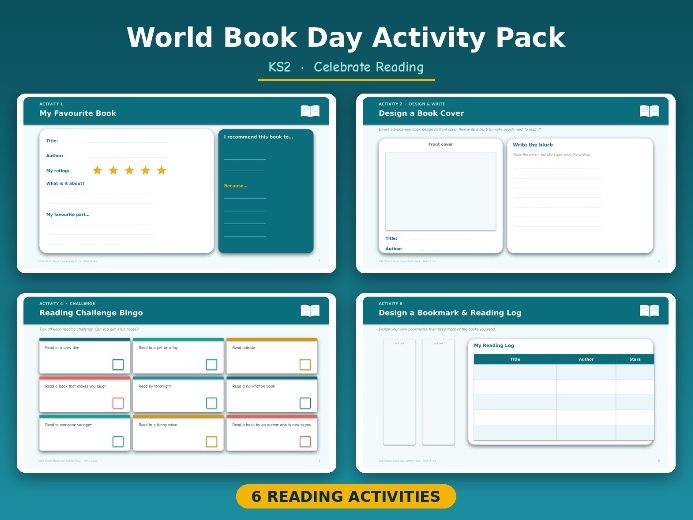 World Book Day Activity Pack (KS2)