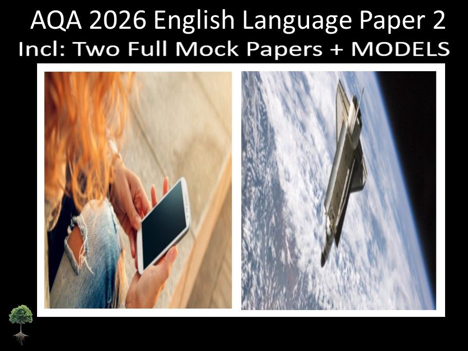 Two  AQA 2026 English Language Paper 2 Mocks | MODELS