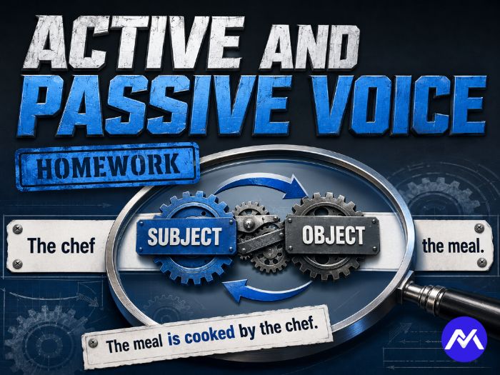 Active and Passive Voice Homework for Year 5 English - KS2