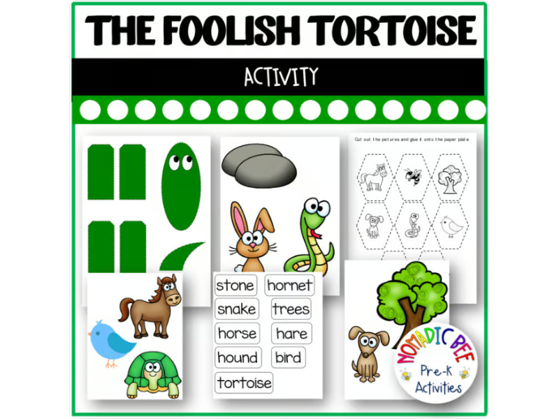 The Very Foolish Tortoise Activities
