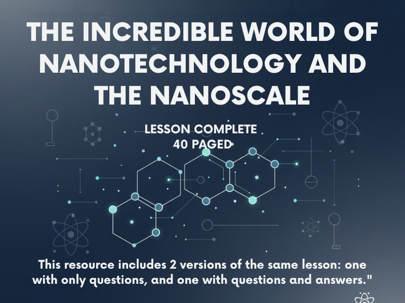 The Incredible World of Nanotechnology and the Nanoscale