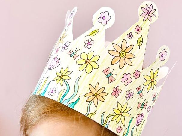 Flower Crown Craft Activity