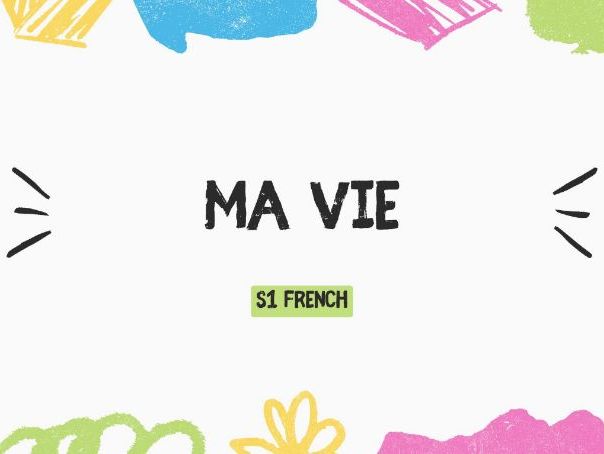 Ma vie