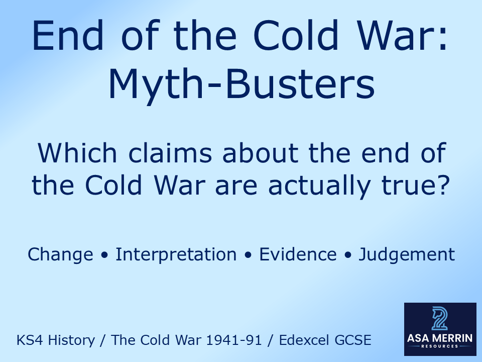 Cold War End Myth-Busters | Gorbachev, Fall of Berlin Wall & USSR Collapse GCSE
