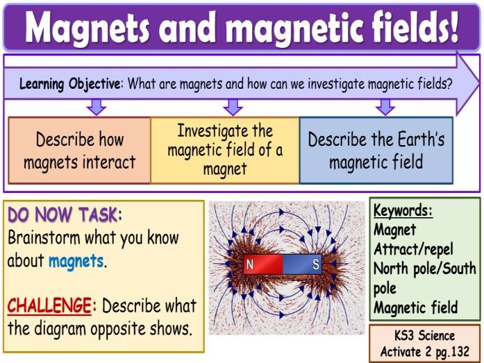 and fields KS3 Activate Science Teaching Resources