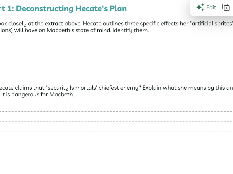 Macbeth - Act 3, Scene 5: A Heath