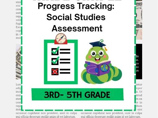 Homeschool Made Simple: Social Studies Assessment & Progress Tracking | Grades 3–5