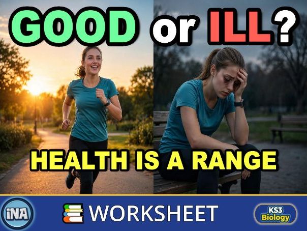 Good and Ill Health - KS3 Biology Worksheet