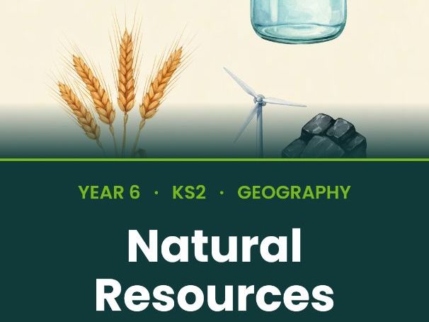 Natural Resources | Year 6 Geography | Energy Food Water Minerals Fossil Fuels