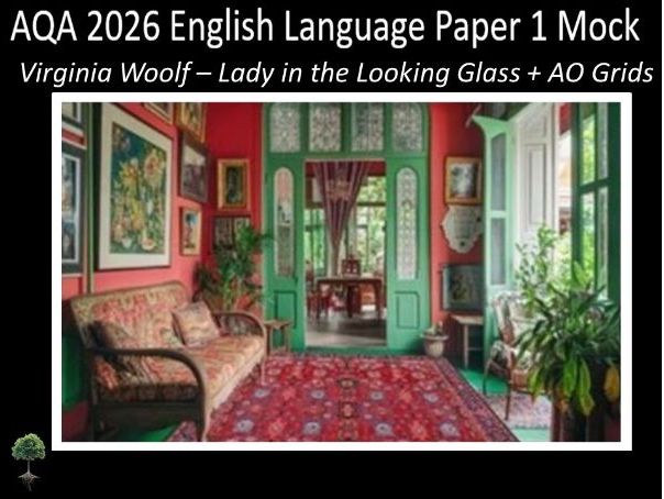 One AQA 2026 GCSE English Language Paper 1 Mock | AO Grids - (Woo)