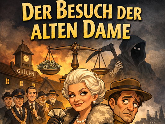 Der Besuch der alten Dame – Gesamtquiz & Analytische Denkbank