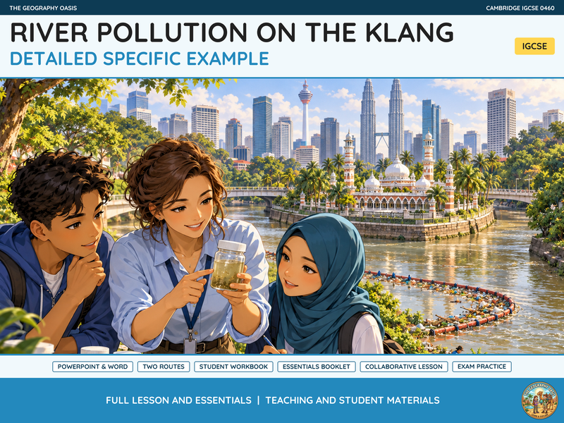 Klang River Pollution and the River of Life | IGCSE Geography Case Study