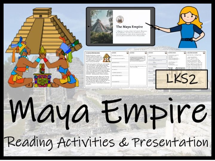 Maya Empire Reading Comprehension Activities | Year 3 or Year 4