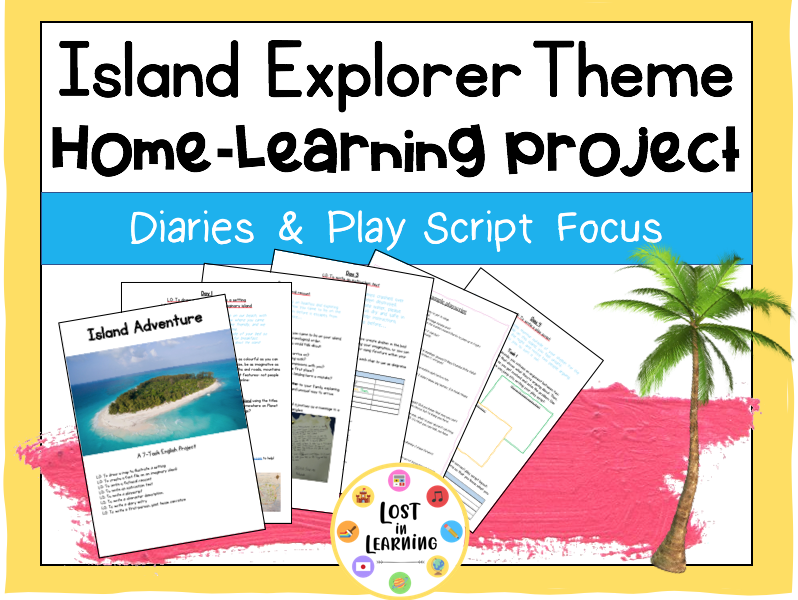 KS2: 5-Week English Home Learning Project (Island-Themed) | Teaching