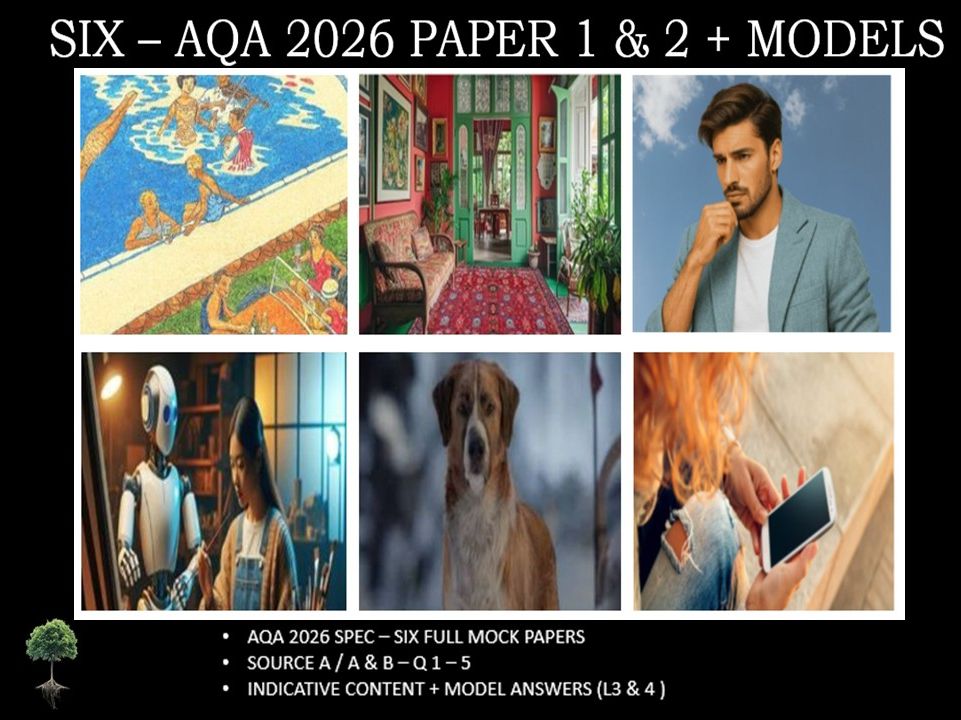 SIX - AQA PAPER 1 & 2 | 2026 FULL MOCKS | MODELS