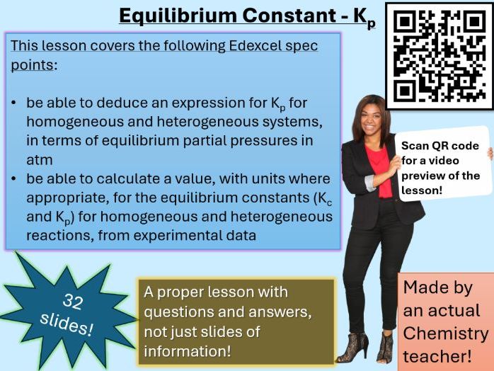 Equilibrium Constant | Kp (click for video preview)