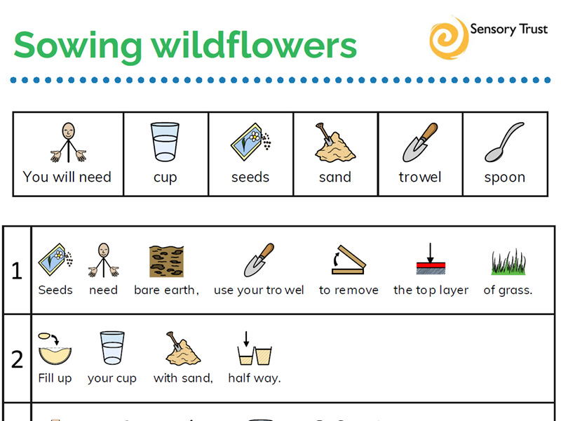 Climate Cooler Schools: visual planting guides for trees, shrubs, plugs, wildflowers, bulbs