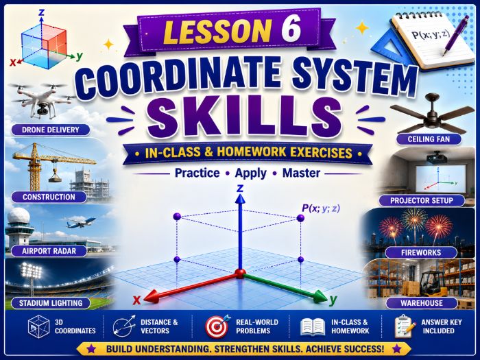 Coordinate System Skills: Real-Life Problems