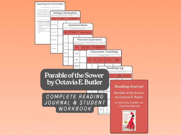Parable of the Sower by Octavia E. Butler – Complete Reading Journal & Study Guide