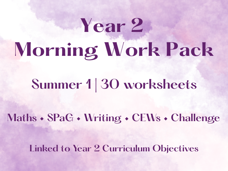 Y2 Summer Morning Work Pack Maths & SPaG