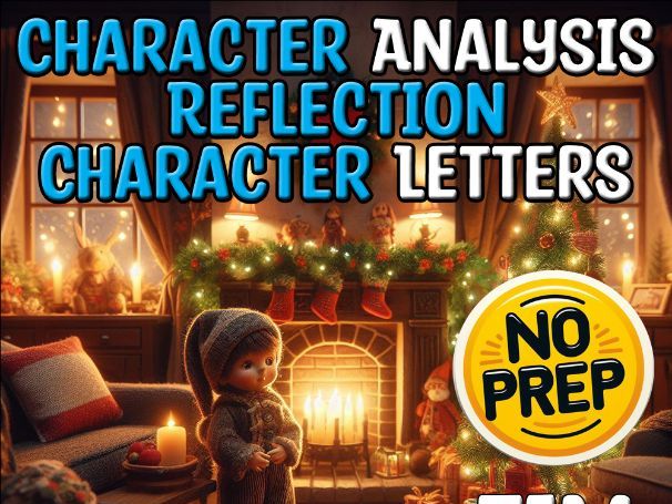 A Christmas Carol Character Study for Tim Sub Plan Middle School