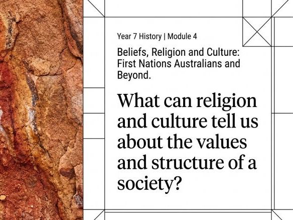 Stone Age & Early Humans – Beliefs, Culture and Early Expression (Year 7 History) Lessons and Activi