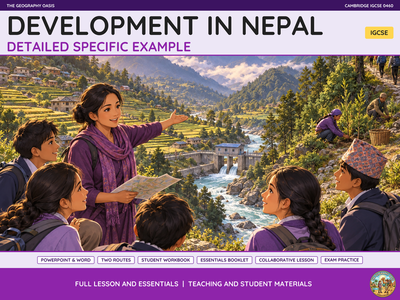 Development in Nepal | Geography Teaching Resource