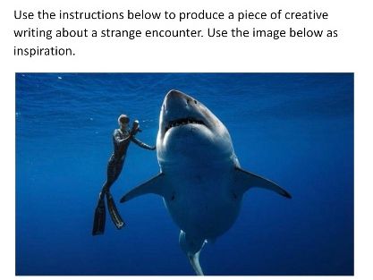 GCSE English Language paper 1 question 5 writing activity