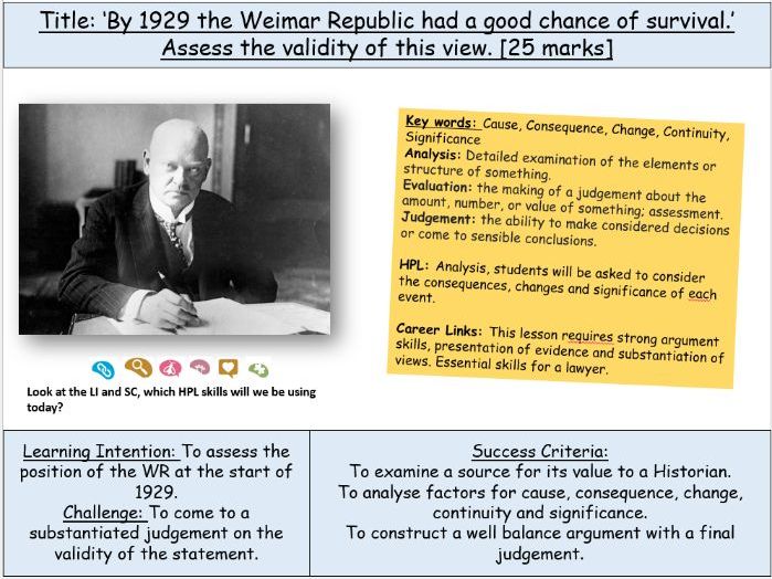 A Level: Assessing the Golden Years