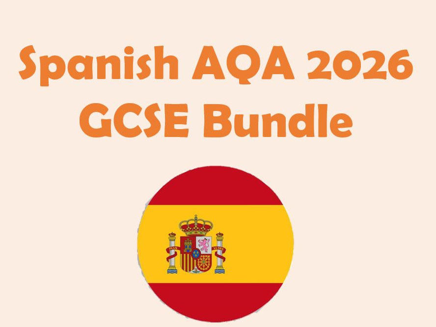 2026 Spanish AQA Module 2 BUNDLE