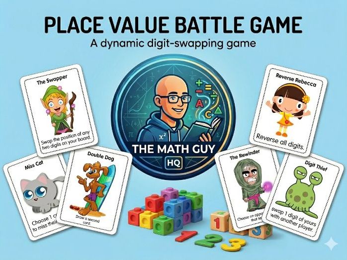 KS 2 Place Value Battle Game