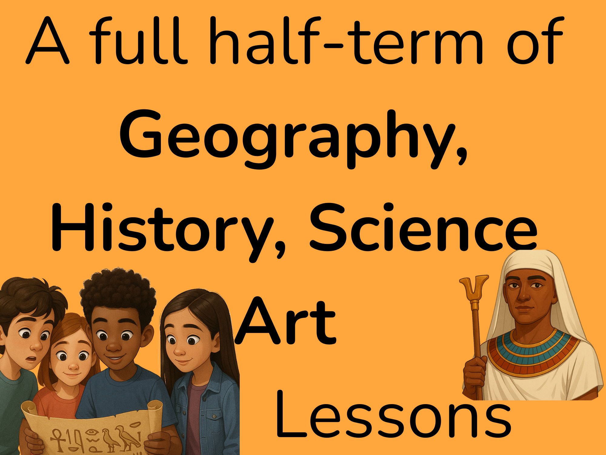 Ancient Egypt Ultimate Leson Plans & Activity Cross-curriculuar Integrated Bundle (History, Art, Geography & Science)