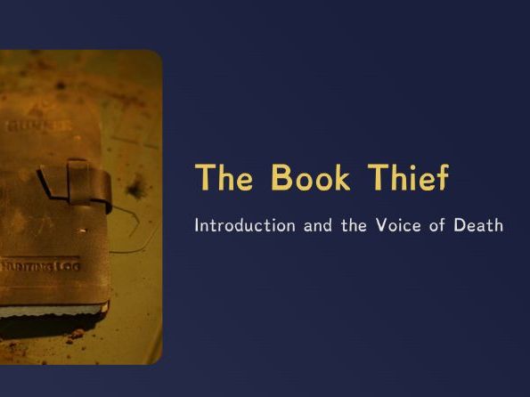 The Book Thief – Lesson 1 (PPT + Worksheet Pack)
